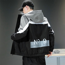 男士秋季外套2021新款韩版青少年百搭潮流帅气潮牌夹克DS935T，男装夹克，电商A102