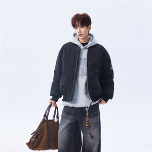 2025新款高品质冬季连帽加绒加厚百搭棉衣棉服外套MY8923-P95图片