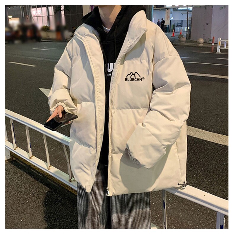 1506-1/MZ2321/P65棉服男款冬季美式立领加厚oversize棉服,男装棉衣,星座1506-1