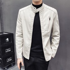 2023秋冬社会小伙PU皮衣男生机车皮夹克帅气休闲外套LE601-P95，男装皮衣，星座1105-3