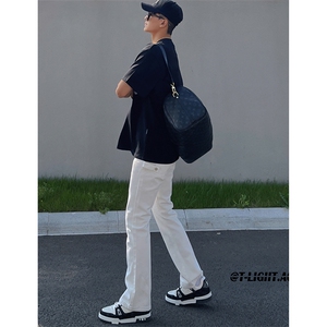 秋季美式ins高街hiphop大众休闲长裤货号K736P55图片