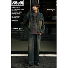 美式复古水洗工装牛仔外套JK02-TP49，男装工装外套，星座310A-4