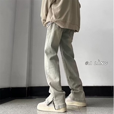 复古牛仔裤男款直筒宽松潮牌阔腿美式百搭休闲长裤513ACK2423P37，男装牛仔裤，星座513A