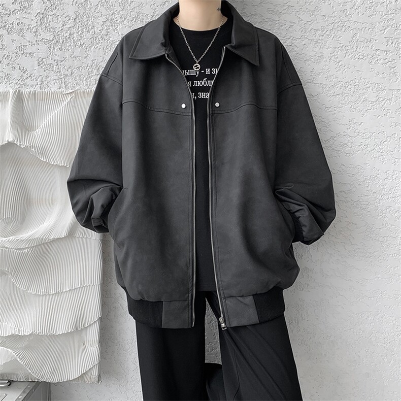 8XL-M美式复古大码皮衣外套男冬加厚棉服夹棉皮袄子棉衣JK006P95,男装皮衣,电商B312