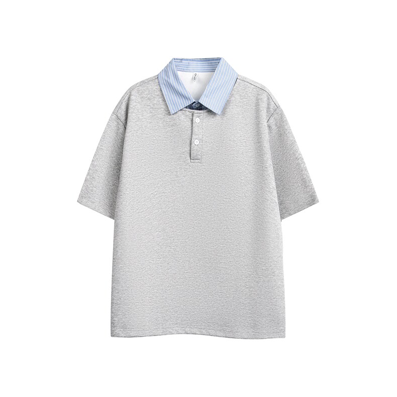 夏季新款衬衫领短袖POLO衫CS8080特批35控58,男装T恤,电商A072