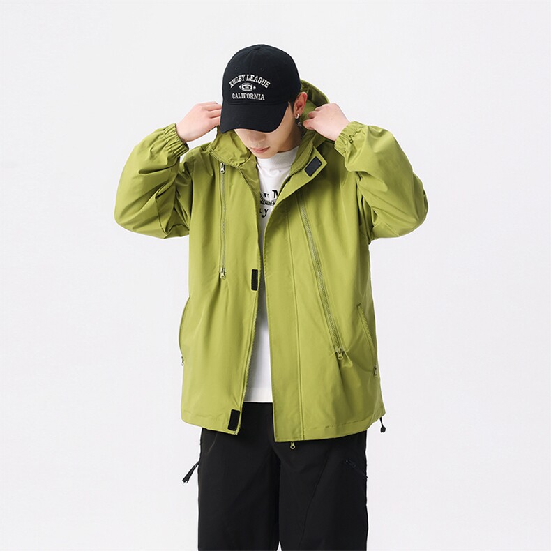 冲锋衣外套潮牌痞帅炸街男秋冬小众日系防水山系夹克JK880-P50图片