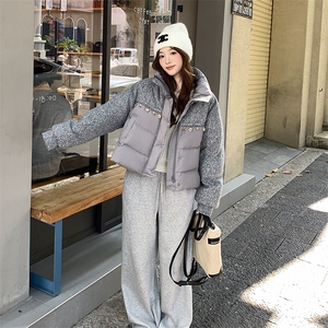 新款大货已出，90绒拼色羽绒服2B113-2567-P335-K528图片