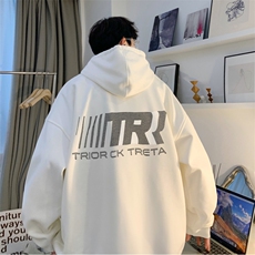 ！重磅大码M-4XL得物品质加厚连帽卫衣RH6234-特P35加绒42，男装卫衣，星座610B-1