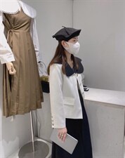 拼色小外套，其它，驿谷