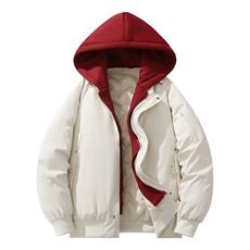 新款青少年学生棉袄假两件加绒加厚棉衣秋冬保暖棉服情侣YY2588，男装棉衣，星座1206（原A206）