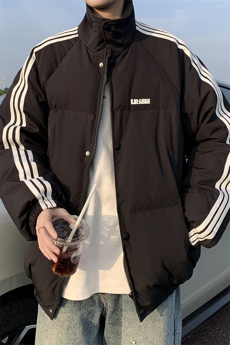 90白鸭绒羽绒服学生情侣款加厚保暖外套225-2-Y212-P235控318,男装羽绒服,星座225-2