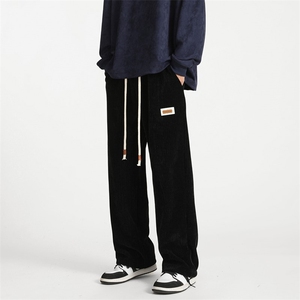 秋冬重磅雪尼尔贴标长裤M~5XL XZ604-KG45-P55控68图片