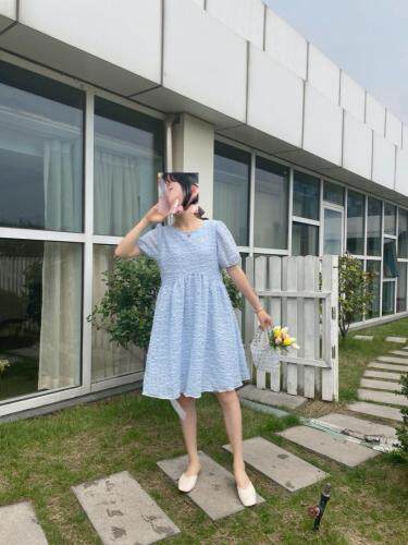 现货，夏季新款，韩版连衣裙，女装连衣裙，灰姑娘