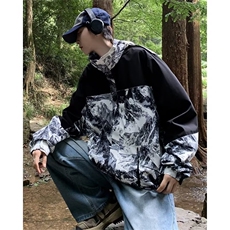 户外运动机能迷彩冲锋衣旅游穿搭KM77-P68，男装夹克，星座1109-3