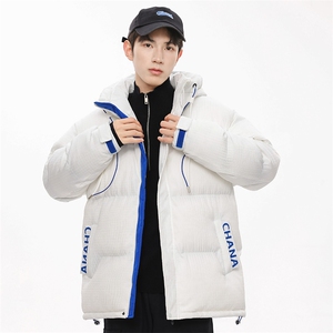 新款冬季棉衣潮牌刺绣羽绒棉服情侣加厚棉袄外套 A436-7713-P100图片