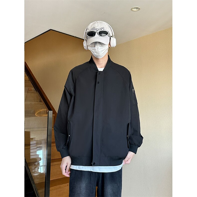 特批50春秋新品飞行夹克外套百搭多色男女同款夹克外套5819,男装夹克,电商A128