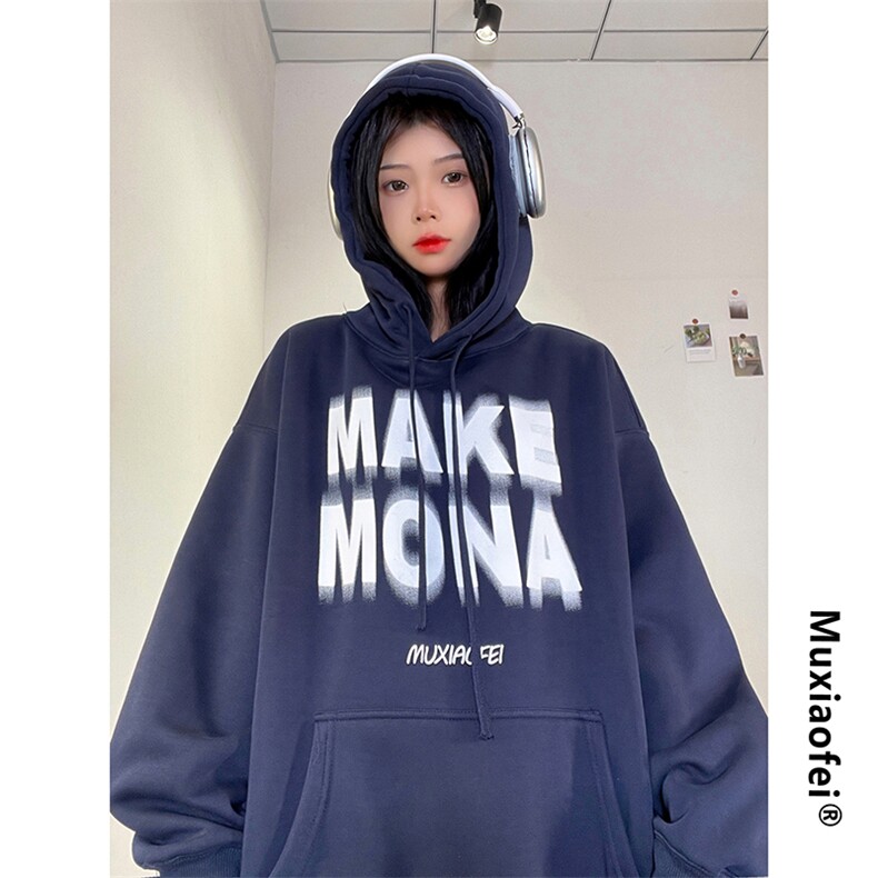 抖音供货、重磅加绒加厚卫衣秋季连帽宽松显瘦DY-LMWY912-P65,男装卫衣,电商019-1
