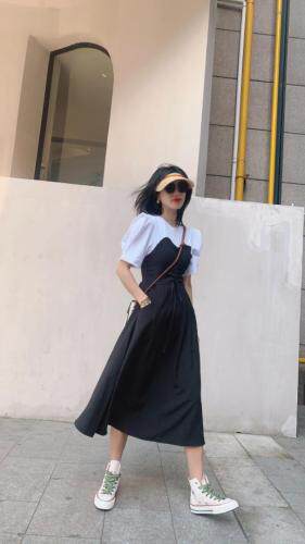 现货连衣裙，女装连衣裙，LL+