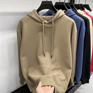 男装卫衣FN24203【7色主推】连帽卫衣双层面料情侣款落肩微阔版型图片