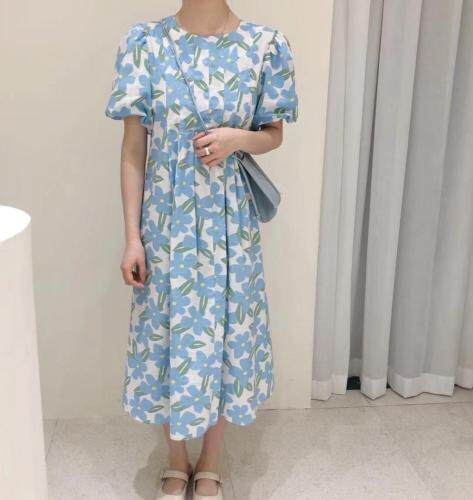 碎花连衣裙，女装连衣裙，EVE