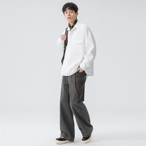 新款休闲衬衫图片