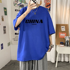 DX17001-P20纯短袖t恤男大码半袖打底衫宽松体恤衫港风，男装T恤，电商A040