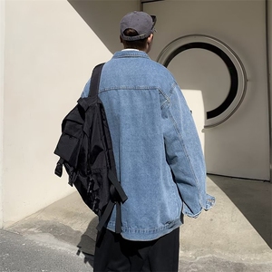 青春流行男春季夹克文艺潮外套QJ12P52图片