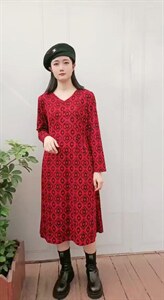 新款羊绒连衣裙,女装连衣裙,起奢