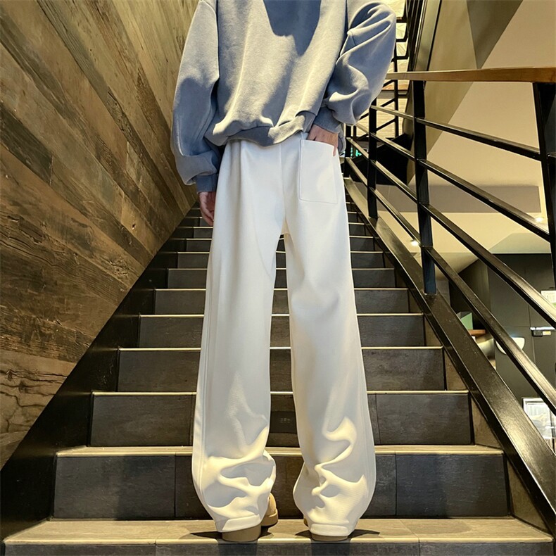 2025男女新款西裤休闲裤直筒长裤504-K190-P55控78(加绒P65控89),男装西裤,星座504