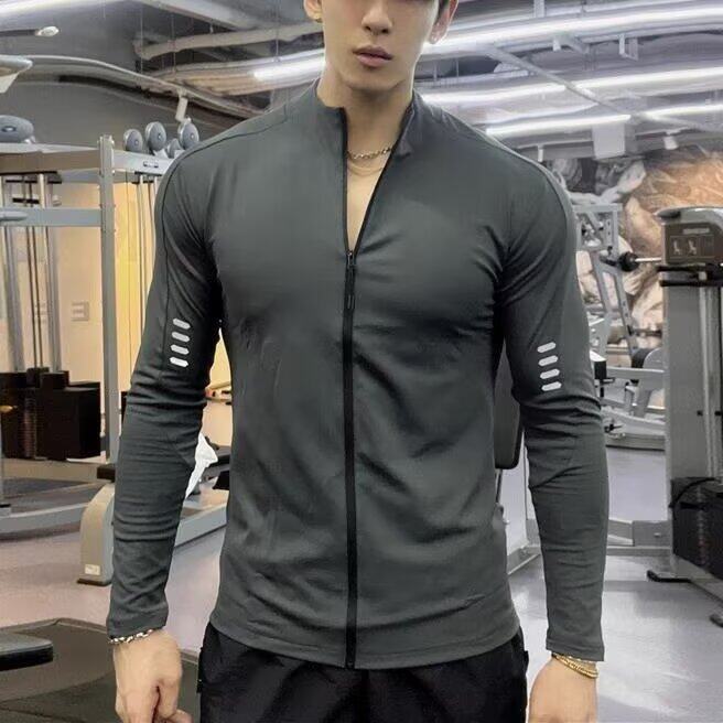 【网图现货】美式弹力冰丝凉感训练防晒衣男X21/P40图片