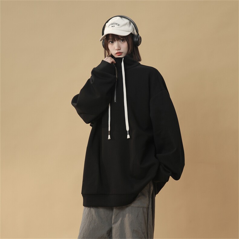 WY5021/P65春装新款高品质不起球个性套头卫衣男潮流宽松上衣外套，女装卫衣/绒衫，电商A141