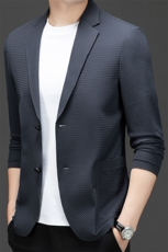 G3551男式春季新款长袖磨毛无痕简约西服休闲商务便服西装，男装西服，电商B360