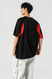 速干运动美式投篮街头印花球服大码M-5XL短袖T恤男DX78028P50控78图片