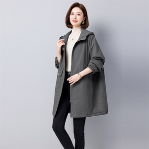 2024冬款新款加绒加厚保暖棉服派克服910款图片