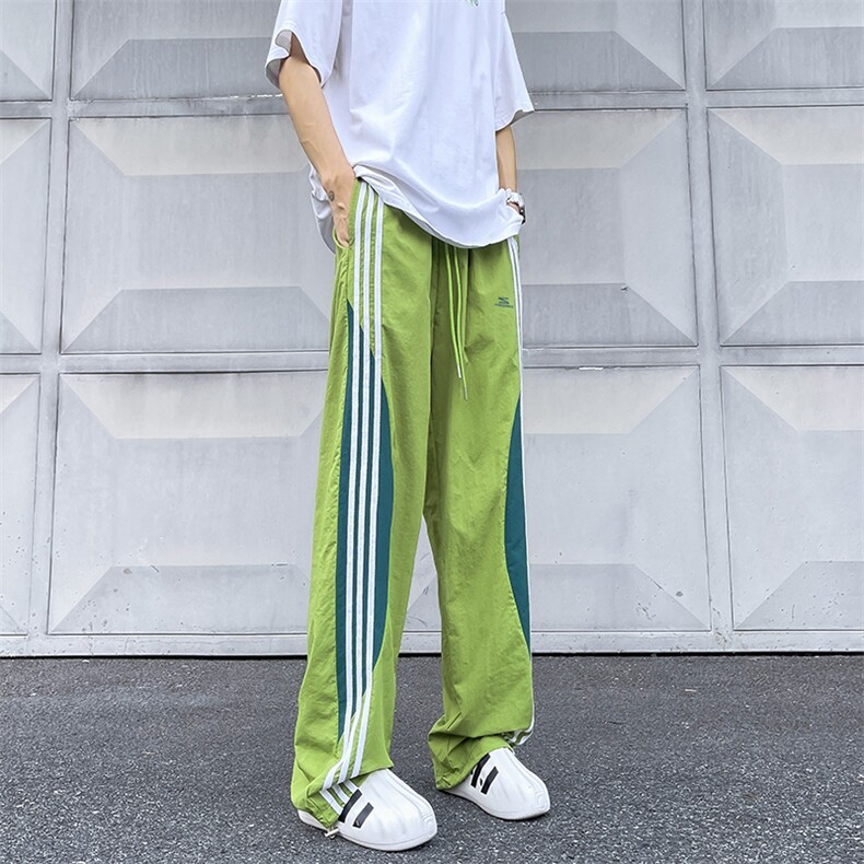 多巴胺男女同款工装裤新款速干潮牌宽松休闲裤,男装休闲裤,星座410-7