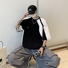 2023春夏季新款男休闲圆领短袖T恤T305P36，男装T恤，星座1116-2