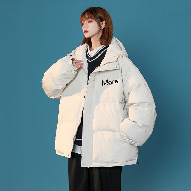 白鸭绒22冬季新款ins时尚宽松百搭保暖连帽羽绒服YR1306P195控258,男装羽绒服,A247A