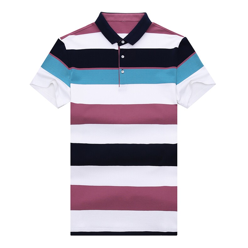 短袖t恤男士夏季潮流polo翻领体恤衫带领半袖夏装上衣服冰丝棉质T,男装T恤,电商B212（原钱塘6029）