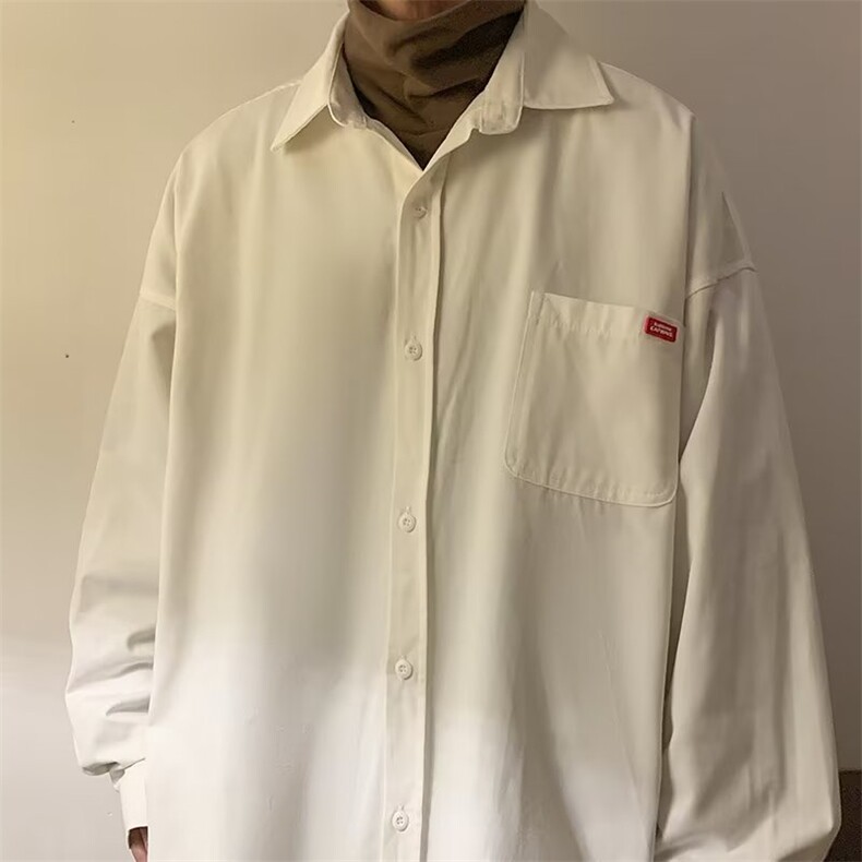 长袖衬衫男港风日系韩版潮流帅气衬衣SC328P28,男装衬衫,星座1116-2