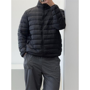高品 户外立领男女轻量化排骨羽绒服宽松休闲保暖外套 A1149-P88图片