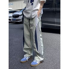网络图现货夏季新款条纹休闲长裤百搭宽松冲锋裤现货RDKSTA-P55，男装休闲裤，星座1005-4