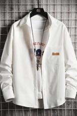 长袖衬衫男士大码宽松衬衣男寸衫网格CS15293-P38，男装衬衫，电商A040A