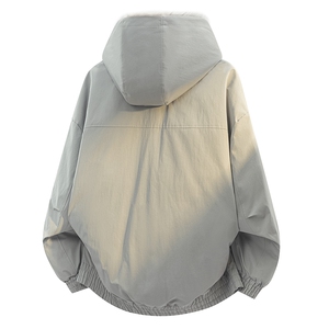 冬季派克服毛领棉衣男宽松百搭机能工装加厚棉服外套 sy2615-P128图片