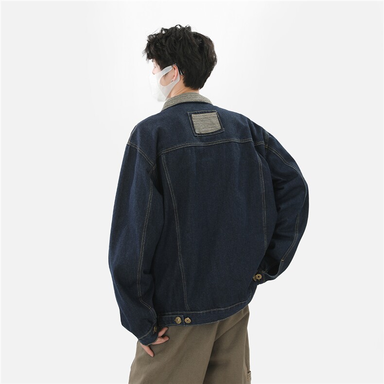 xz905-2-JK127#P80-（控108）春季美式高街休闲牛仔外套,男装工装外套,星座905-2