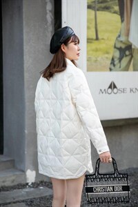 2021 新款中长款秋羽绒服图片