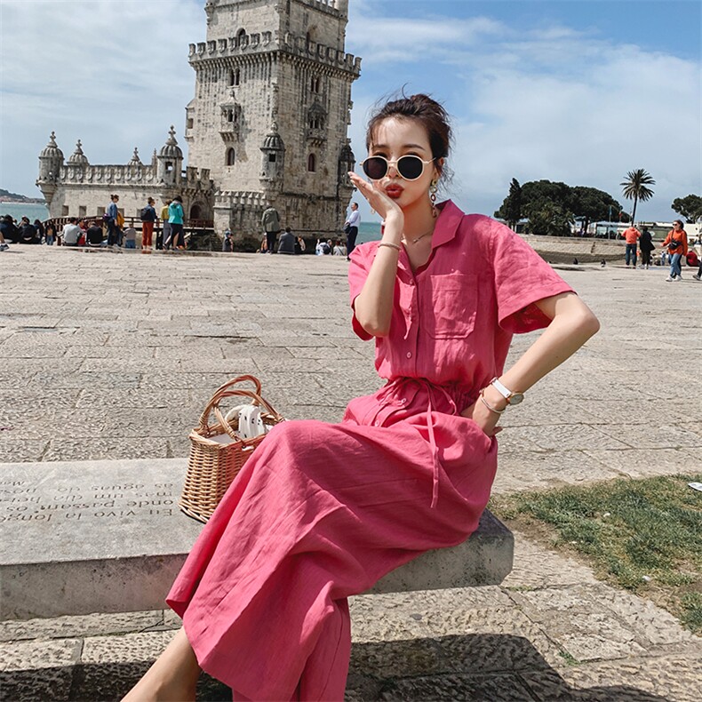 已出货2020夏季新款连体裤8605-A20，女装连体裤，浙宝225