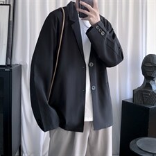 男女休闲西装外套男韩版套装制服小西服情侣西装A338-1XF01P55，男装西服套装，电商D325