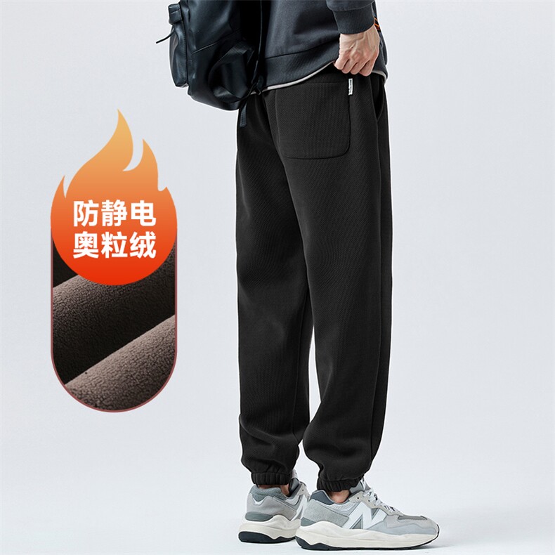 A178-1DY540AP85奥粒绒秋冬季美式休闲卫裤,男装休闲裤,电商A178-1