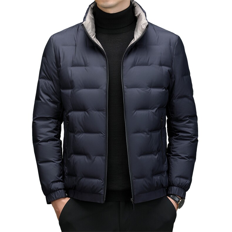 CSYR82373钱塘2020-2新款商务休闲冬季厚款中年男士羽绒服P185,男装羽绒服,钱塘207-2