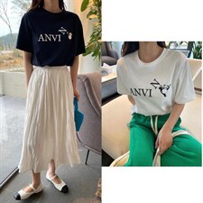 小熊猫印花短袖，其它，约澜